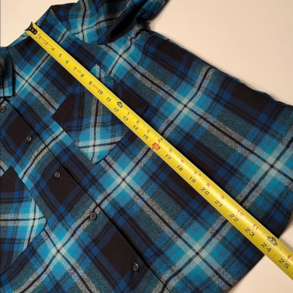 Pendleton Piper‎ UltraLuxe Merino Wool Shirt Soft Short Cropped Pockets Washable - Picture 11 of 16